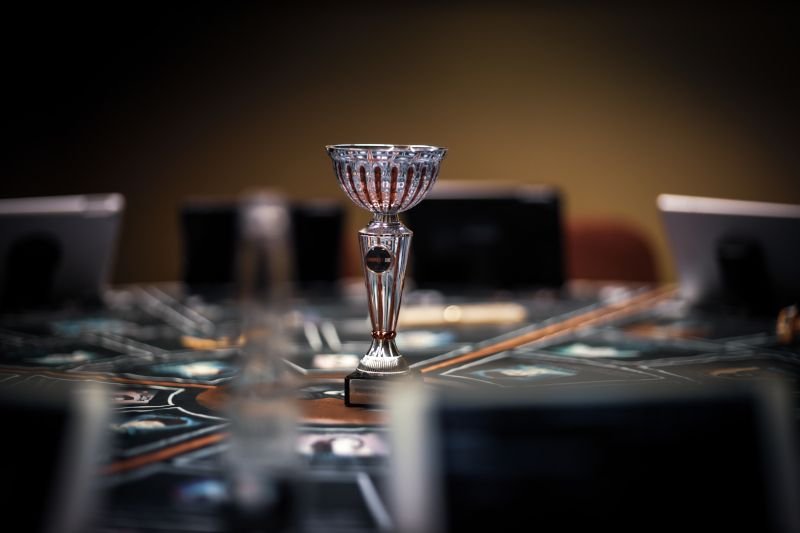 The coveted Conspiracy LIVE trophy