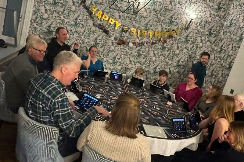 A 50th birthday party event hosted at an Air BnB